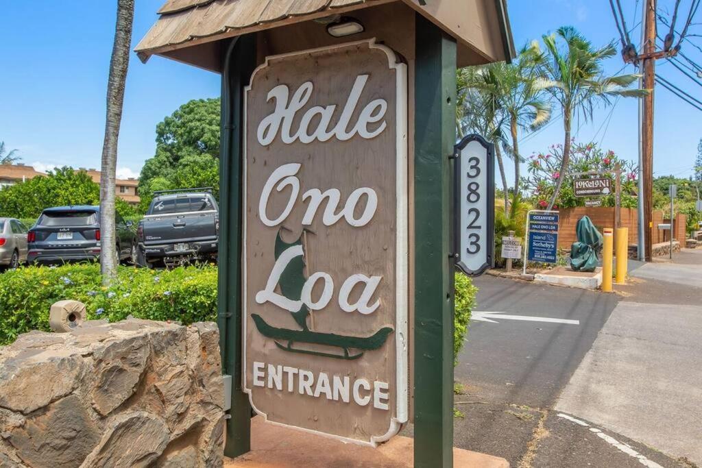 Appartement Hale Ono Loa 403- Top Floor, Ocean View, & Complete Modern Remodel à Kahana Extérieur photo