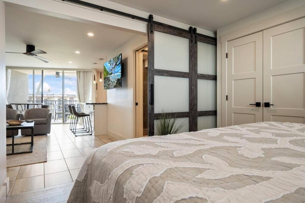 Appartement Hale Ono Loa 403- Top Floor, Ocean View, & Complete Modern Remodel à Kahana Extérieur photo